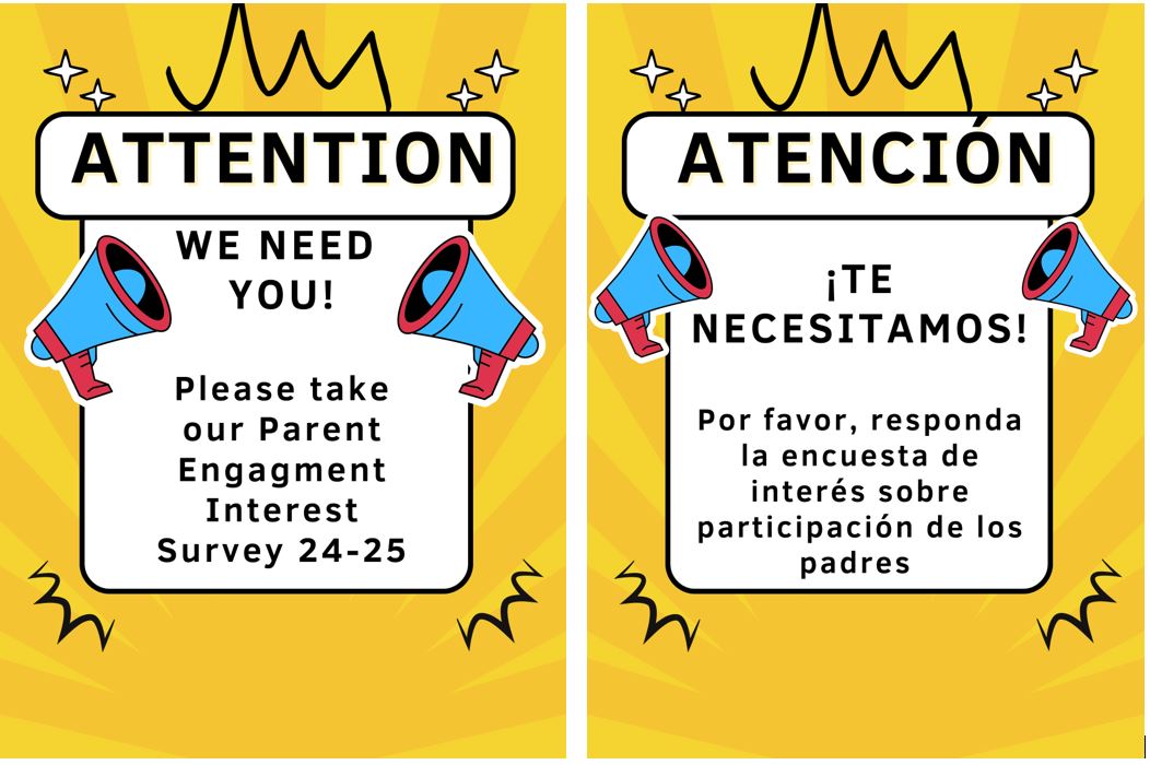 PARENT ENGAGMENT INTEREST SURVEY 2024-2025